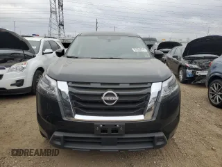 2022 Nissan Pathfinder S with VIN 5N1DR3AC3NC224298, listed as a Copart auction lot 82920974 with 37,515 mi miles and Salvage title. Bid and sale history available at DreamBid. Image 5.