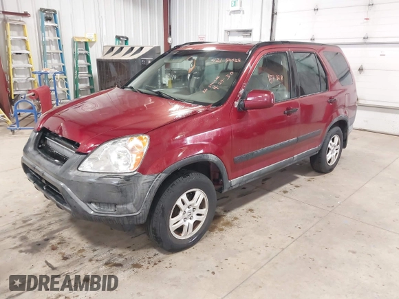 2002 Honda CR-V EX z VIN JHLRD78802C023023, wystawiony jako IAAI lot #42154028 z przebiegiem 250 147 mil mil oraz . Historia ofert i sprzedaży dostępna na DreamBid. Obrazek 2.