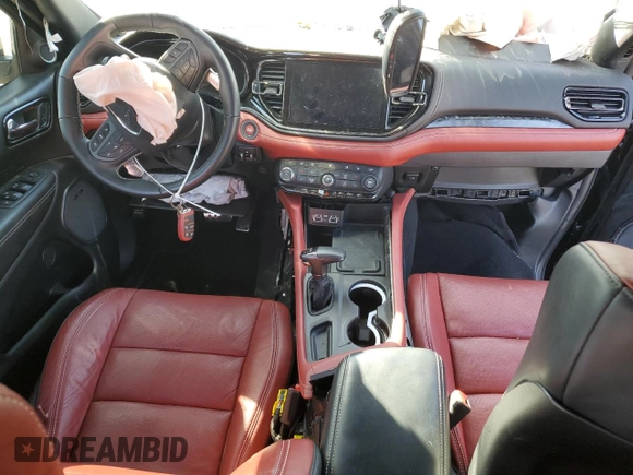 2023 Dodge Durango SRT Hellcat Premium with VIN 1C4SDJH95PC655351, listed as a Copart auction lot 75793474 with Not Provided miles and Salvage Title. Bid and sale history available at DreamBid. Image 8.