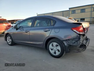 2014 Honda Civic Sedan LX with VIN 19XFB2F50EE041570, listed as a Copart auction lot 43700395 with 142,198 mi miles and Salvage Title. Bid and sale history available at carsss.com. Image 2.
