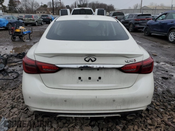 2020 Infiniti Q50 Red Sport 400 с VIN JN1FV7AP3LM630188, выставлен на аукционе Copart как лот 44152815 с пробегом Не указан миль и Списание • Salvage title. История ставок и продаж доступна на DreamBid. Изображение 6.