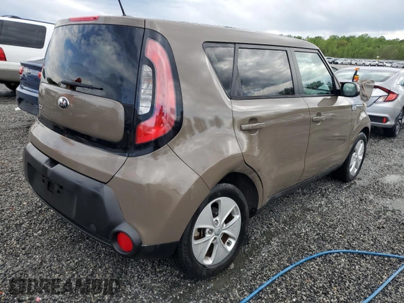 2015 Kia Soul with VIN KNDJN2A21F7191185, listed as a Copart auction lot 52756095 with 52,163 mi miles and Salvage Title. Bid and sale history available at DreamBid. Image 3.