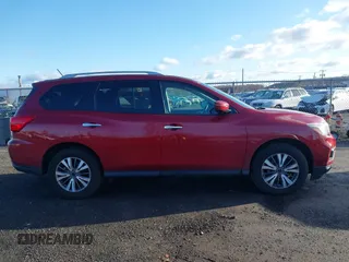 2017 Nissan Pathfinder SL with VIN 5N1DR2MM1HC695630, listed as a IAAI auction lot 41853343 with 91,791 mi miles. Bid and sale history available at carsss.com. Image 13.