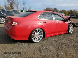 2012 Acura TSX Special Edition with VIN JH4CU2E80CC007303, listed as a Copart auction lot 77557264 with 201,792 mi miles and Salvage title. Bid and sale history available at DreamBid. Image 3.