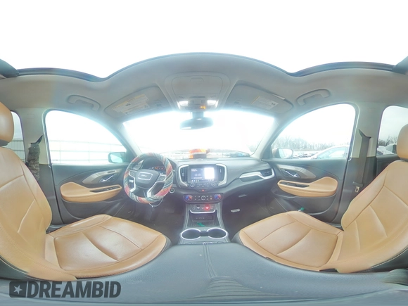 2018 GMC Terrain SLT with VIN 3GKALPEV6JL313796, listed as a Copart auction lot 44714555 with 103,557 mi miles and Salvage Title. Bid and sale history available at DreamBid. Image 13.