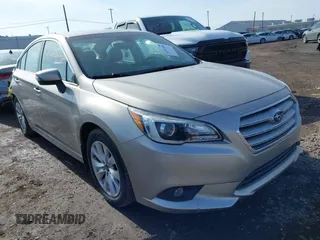 2017 Subaru Legacy Premium with VIN 4S3BNAF65H3026857, listed as a IAAI auction lot 41797484 with 54,975 mi miles. Bid and sale history available at carsss.com. Image 1.