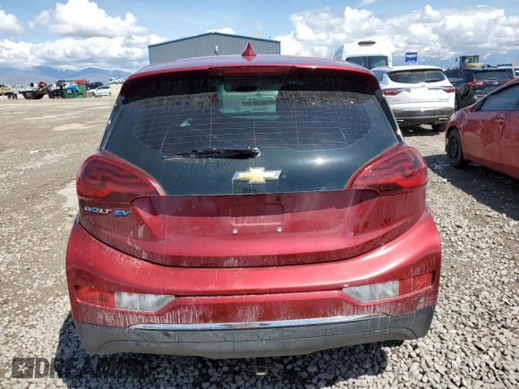 2017 Chevrolet Bolt EV LT with VIN 1G1FW6S03H4185747, listed as a Copart auction lot 54933095 with 146,048 mi miles and Salvage title. Bid and sale history available at DreamBid. Image 6.