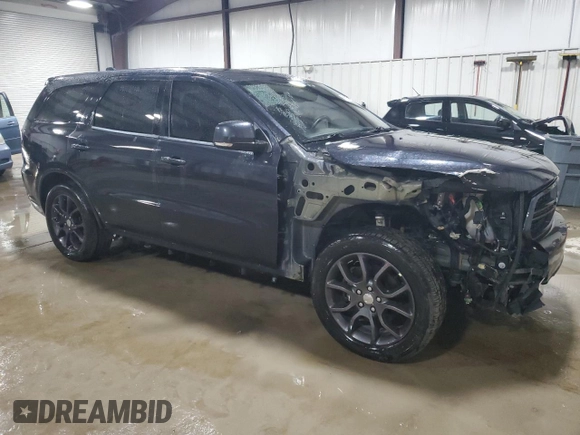 2016 Dodge Durango R/T with VIN 1C4SDJCTXGC393362, listed as a Copart auction lot 50545105 with 102,104 mi miles and Salvage Title. Bid and sale history available at DreamBid. Image 4.