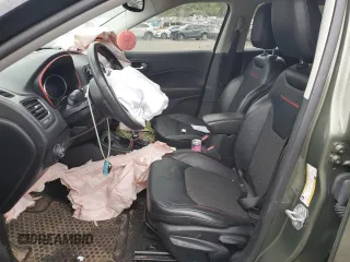 2021 Jeep Compass Trailhawk with VIN 3C4NJDDB3MT515203, listed as a Copart auction lot 52522695 with 78,313 mi miles and Salvage title. Bid and sale history available at DreamBid. Image 7.
