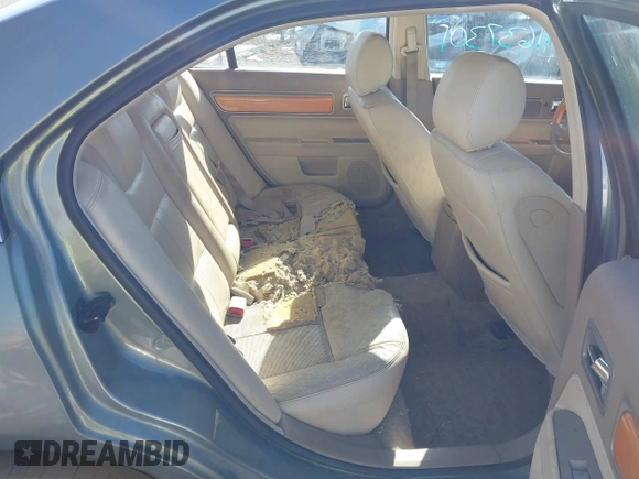 2008 Lincoln MKZ with VIN 3LNHM28T18R645104, listed as a IAAI auction lot 41637301 with 190,388 mi miles. Bid and sale history available at carsss.com. Image 8.