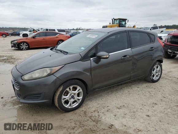 2016 Ford Fiesta SE with VIN 3FADP4EJ6GM104513, listed as a Copart auction lot 45859015 with 157,955 mi miles and Salvage Title. Bid and sale history available at DreamBid. Image 1.