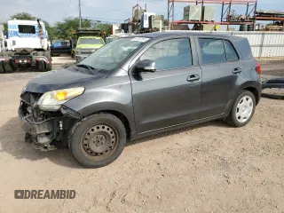 2010 Scion xD with VIN JTKKU4B48AJ052808, listed as a Copart auction lot 86248184 with 97,564 mi miles and Salvage Title. Bid and sale history available at carsss.com. Image 1.