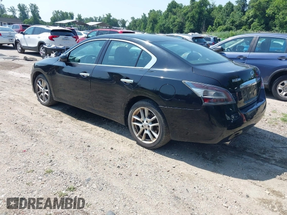 2013 Nissan Maxima SV with VIN 1N4AA5AP3DC832209, listed as a IAAI auction lot 42577780 with 193,203 mi miles and . Bid and sale history available at DreamBid. Image 3.