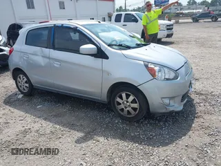 2014 Mitsubishi Mirage ES with VIN ML32A4HJ9EH002917, listed as a IAAI auction lot 42461641 with 174,935 mi miles and . Bid and sale history available at DreamBid. Image 1.
