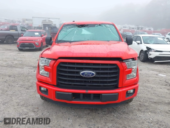 2016 Ford F-150 XL with VIN 1FTEW1CP9GKD03358, listed as a IAAI auction lot 41057089 with 104,573 mi miles and . Bid and sale history available at DreamBid. Image 12.