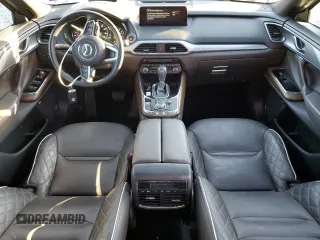 2021 Mazda CX-9 Signature with VIN JM3TCBEY2M0537870, listed as a Copart auction lot 43575685 with 56,260 mi miles and Salvage Title. Bid and sale history available at carsss.com. Image 8.