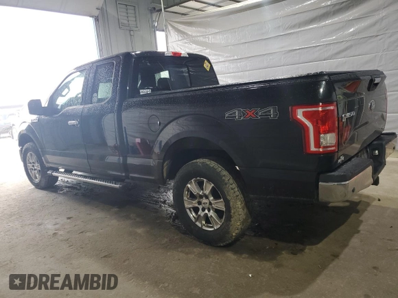 2015 Ford F-150 XLT with VIN 1FTFX1EF9FKD86097, listed as a Copart auction lot 55771465 with 152,026 mi miles and Salvage title. Bid and sale history available at DreamBid. Image 2.