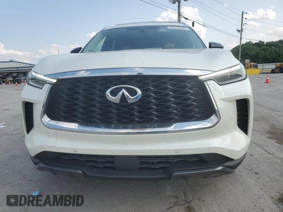 2023 Infiniti QX60 Sensory with VIN 5N1DL1GS7PC363177, listed as a Copart auction lot 59116235 with 28,980 mi miles and Salvage title. Bid and sale history available at DreamBid. Image 5.