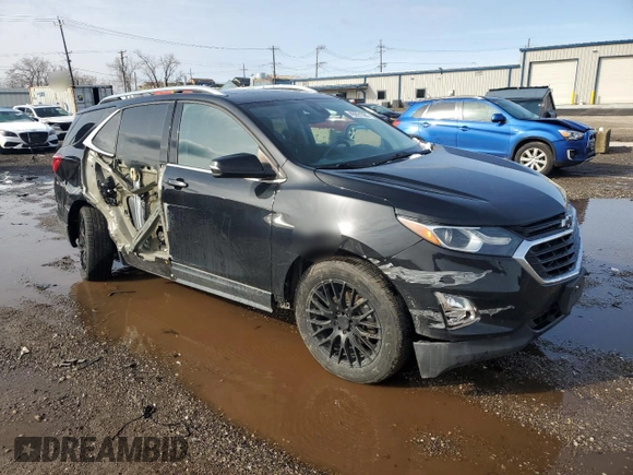 2020 Chevrolet Equinox LT with VIN 2GNAXUEV1L6135745, listed as a Copart auction lot 49691095 with 80,259 mi miles and Salvage Title. Bid and sale history available at DreamBid. Image 4.