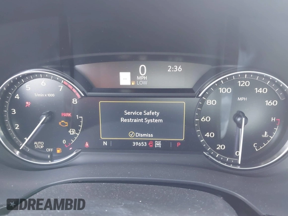 2023 Cadillac XT6 AWD Premium Luxury with VIN 1GYKPDRS0PZ158595, listed as a IAAI auction lot 41051122 with 39,653 mi miles and . Bid and sale history available at DreamBid. Image 7.