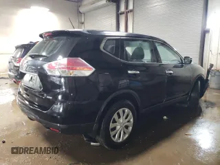 2015 Nissan Rogue SV with VIN KNMAT2MV2FP587220, listed as a Copart auction lot 52145405 with 200,366 mi miles and Salvage Title. Bid and sale history available at DreamBid. Image 3.