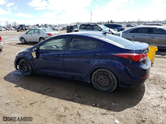 2014 Hyundai Elantra Limited with VIN 5NPDH4AE0EH494835, listed as a Copart auction lot 51401135 with 263,548 mi miles and Clean Title. Bid and sale history available at carsss.com. Image 2.