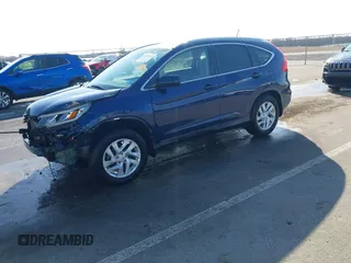 2015 Honda CR-V EX-L with VIN 2HKRM3H73FH515763, listed as a IAAI auction lot 41768518 with 117,872 mi miles. Bid and sale history available at carsss.com. Image 2.