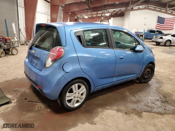 2014 Chevrolet Spark LS with VIN KL8CB6S91EC588463, listed as a Copart auction lot 79420574 with 113,181 mi miles and Clean Title. Bid and sale history available at carsss.com. Image 3.