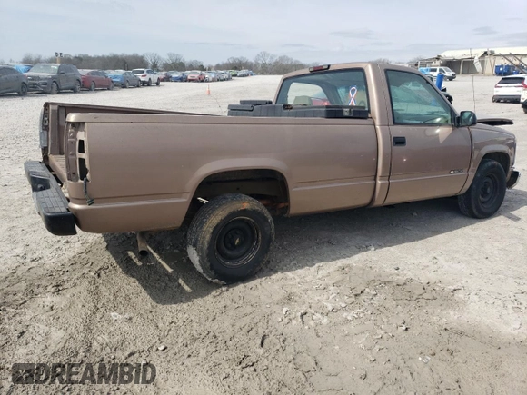 1996 Chevrolet Silverado 1500 with VIN 1GCEC14W6TZ165097, listed as a Copart auction lot 48853555 with 205,981 mi miles and Salvage Title. Bid and sale history available at DreamBid. Image 3.