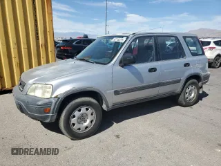 2001 Honda CR-V LX with VIN JHLRD18451C020742, listed as a Copart auction lot 50718225 with 222,594 mi miles and Salvage Title. Bid and sale history available at carsss.com. Image 1.