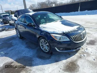 2015 Buick Regal with VIN 2G4GK5EX6F9125087, listed as a IAAI auction lot 41475077 with 134,869 mi miles. Bid and sale history available at carsss.com. Image 1.