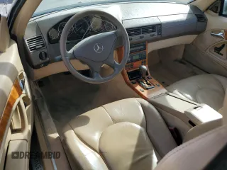 2000 Mercedes-Benz SL-Class with VIN WDBFA68F2YF193293, listed as a Copart auction lot 43189065 with 164,768 mi miles and Clean Title. Bid and sale history available at carsss.com. Image 8.