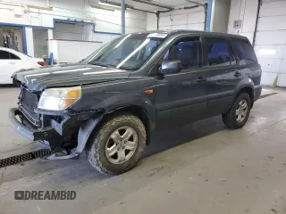2006 Honda Pilot LX with VIN 5FNYF18106B010753, listed as a Copart auction lot 49246495 with 253,578 mi miles and Salvage Title. Bid and sale history available at carsss.com. Image 1.