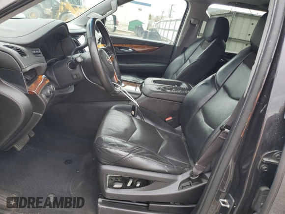 2015 Cadillac Escalade Luxury z VIN 1GYS4BKJXFR238094, wystawiony jako Copart lot #53188355 z przebiegiem Nie podano mil oraz Szkody całkowita. Historia ofert i sprzedaży dostępna na DreamBid. Obrazek 7.
