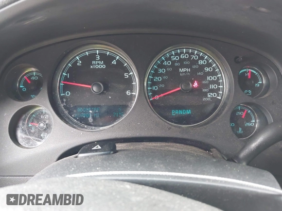 2013 GMC Yukon Denali with VIN 1GKS1EEF8DR209332, listed as a IAAI auction lot 41832403 with 208,800 mi miles. Bid and sale history available at carsss.com. Image 7.