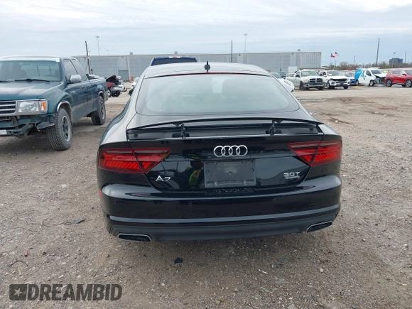 2016 Audi A7 3.0 Premium Plus with VIN WAUWGAFCXGN075389, listed as a IAAI auction lot 41285994 with 83,032 mi miles. Bid and sale history available at carsss.com. Image 16.