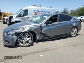 2021 Infiniti Q50 Pure с VIN JN1EV7AR9MM751600, выставлен на аукционе Copart как лот 61756015 с пробегом 46 344 миль миль и Списание • Salvage title. История ставок и продаж доступна на DreamBid. Изображение 1.