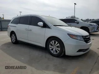 2016 Honda Odyssey EX-L with VIN 5FNRL5H63GB016354, listed as a Copart auction lot 44796235 with 169,581 mi miles and Salvage Title. Bid and sale history available at carsss.com. Image 4.
