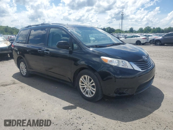 2011 Toyota Sienna XLE AAS with VIN 5TDYK3DC3BS106218, listed as a Copart auction lot 55977105 with 279,622 mi miles and Clean Title. Bid and sale history available at DreamBid. Image 4.