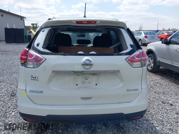 2015 Nissan Rogue SL with VIN 5N1AT2MV2FC804820, listed as a IAAI auction lot 41932296 with 174,633 mi miles and . Bid and sale history available at carsss.com. Image 17.