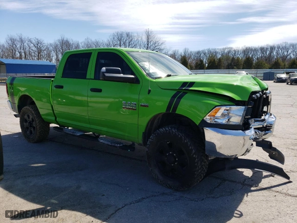 2018 Ram 2500 Tradesman with VIN 3C6UR5CJ3JG345116, listed as a Copart auction lot 49164475 with 62,827 mi miles and Salvage Title. Bid and sale history available at carsss.com. Image 4.
