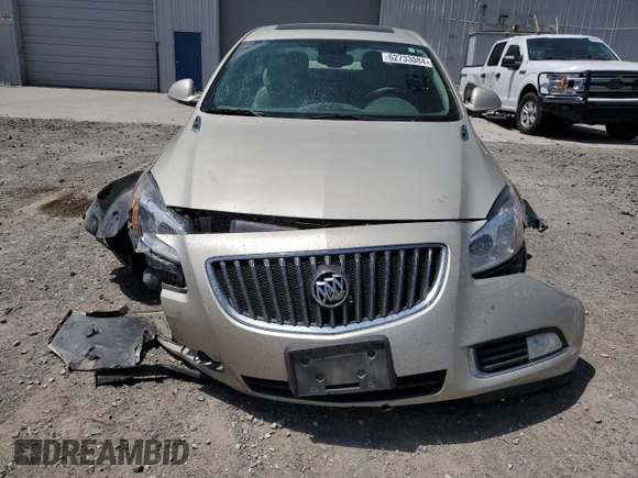 2013 Buick Regal Turbo Premium 3 with VIN 2G4GU5GV0D9218772, listed as a Copart auction lot 62733084 with Not provided miles and Salvage title. Bid and sale history available at DreamBid. Image 5.