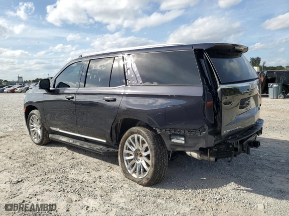 2022 Cadillac Escalade RWD Premium Luxury with VIN 1GYS3BKL9NR361064, listed as a Copart auction lot 45357045 with 56,950 mi miles and Salvage Title. Bid and sale history available at carsss.com. Image 2.