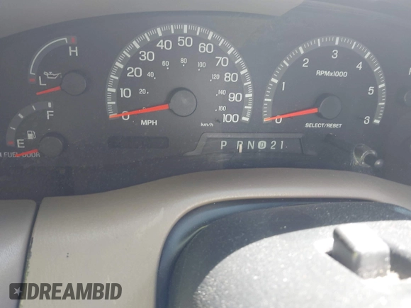 2000 Ford F-150 XL with VIN 1FTZX1729YNB93649, listed as a IAAI auction lot 42069599 with 1 mi miles. Bid and sale history available at carsss.com. Image 7.