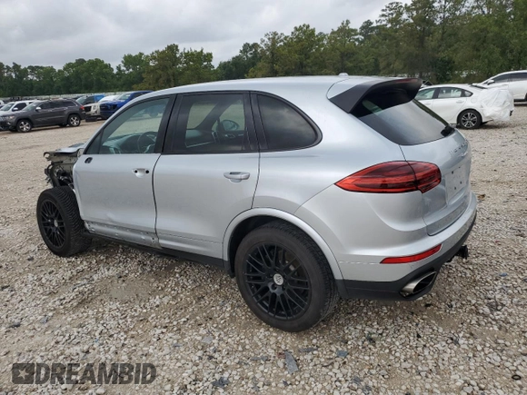 2017 Porsche Cayenne with VIN WP1AA2A23HKA81295, listed as a Copart auction lot 55339855 with 112,403 mi miles and Salvage title. Bid and sale history available at DreamBid. Image 2.