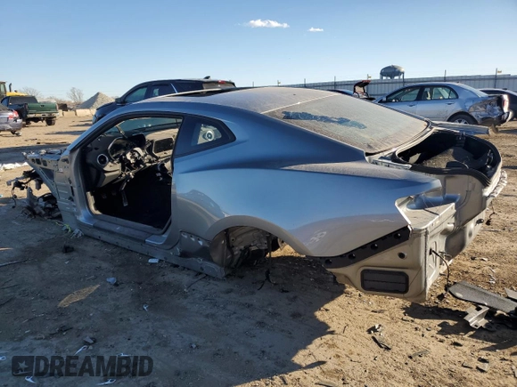 2023 Chevrolet Camaro ZL1 z VIN 1G1FJ1R60P0152092, wystawiony jako Copart lot #87179614 z przebiegiem Nie podano mil oraz Szkody całkowita. Historia ofert i sprzedaży dostępna na DreamBid. Obrazek 2.
