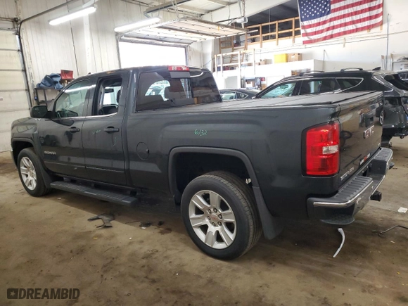 2017 GMC Sierra 1500 SLE with VIN 1GTV2MEC6HZ390166, listed as a Copart auction lot 49555425 with 84,862 mi miles and Salvage Title. Bid and sale history available at carsss.com. Image 2.