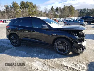 2023 Acura RDX w/A-Spec Package with VIN 5J8TC2H62PL006904, listed as a Copart auction lot 45661135 with Not provided miles and Salvage title. Bid and sale history available at DreamBid. Image 4.