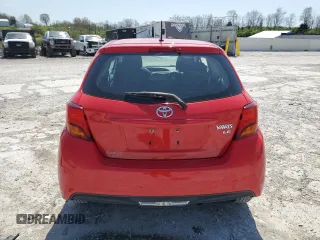 2015 Toyota Yaris L with VIN VNKJTUD34FA022097, listed as a Copart auction lot 53857825 with 106,680 mi miles and Salvage title. Bid and sale history available at DreamBid. Image 6.