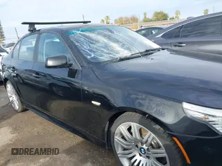 2008 BMW 5 Series 550i with VIN WBANW53508CT51457, listed as a IAAI auction lot 41103437 with 192,516 mi miles. Bid and sale history available at carsss.com. Image 14.